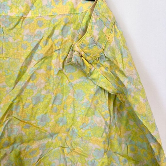 NWT Abound Yellow Floral Skirt in Pink Multi Tarry Floral - Size: 3X - Picture 6 of 7